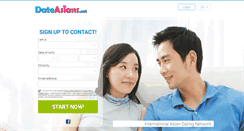 Desktop Screenshot of dateasians.net